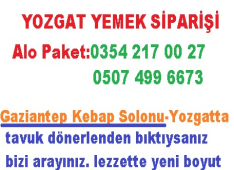 Yozgat Yemek ve Lokanta Alo Paket Servisi Ltd. Şti